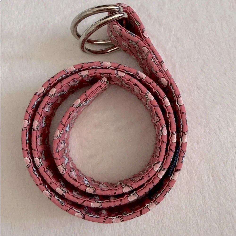 Vineyard Vines | Cocktail Drink Umbrella Classic D-Ring Cotton Ribbon Belt (S) - Picture 9 of 14